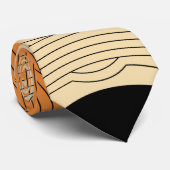 oude driehoek stropdas (Opgerold)