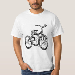 Oude driewieler t-shirt