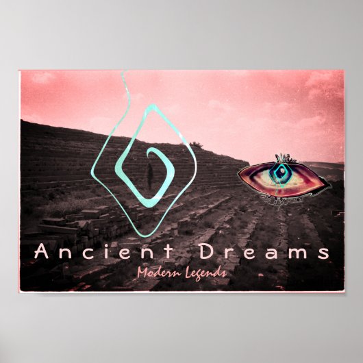 Oude dromen Limestone Quarry & Modern Legends Poster (Voorkant)