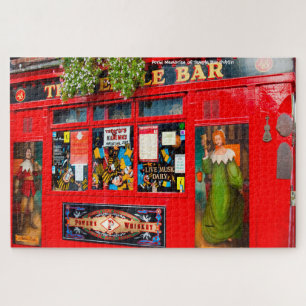 Oude Dublin Pubs. Ireland Jigzaag Puzzle Legpuzzel