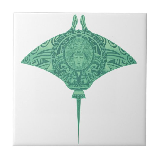 Oude eagle tegeltje (Voorkant)