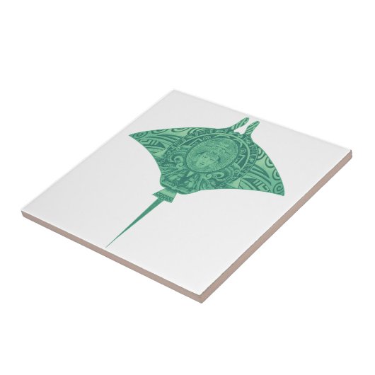 Oude eagle tegeltje (Zijkant)