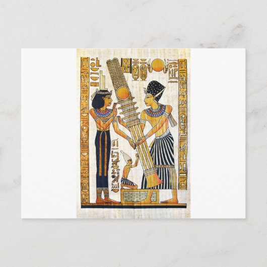 Oude Egypte 1 Briefkaart (Voorkant)