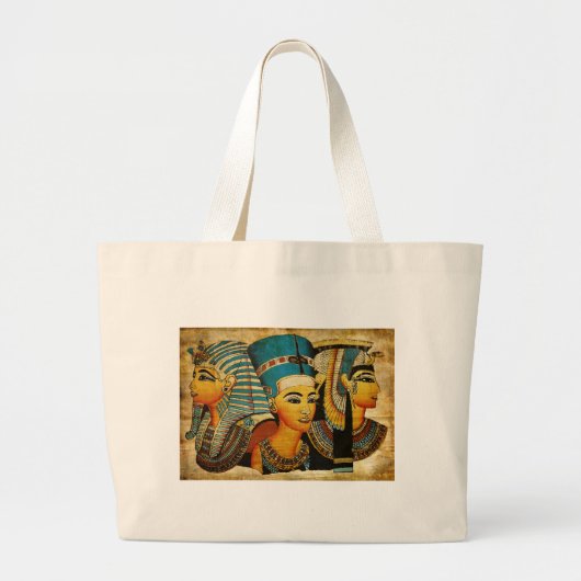 Oude Egypte 3 Grote Tote Bag (Voorkant)