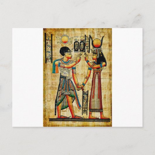 Oude Egypte 5 Briefkaart (Voorkant)