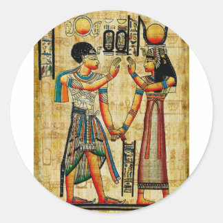 Oude Egypte 5 Ronde Sticker