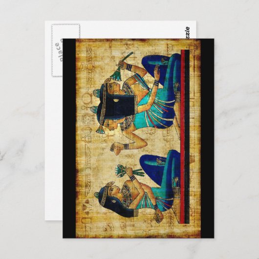 Oude Egypte 6 Briefkaart (Voorkant / Achterkant)