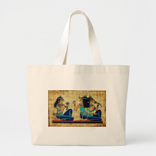 Oude Egypte 6 Grote Tote Bag (Voorkant)