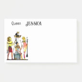 Oude Egypte Farao's Weelderige versiering Post-it® Notes (Voorkant)