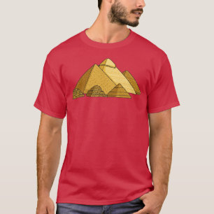 Oude Egypte - Grote piramidengeschiedenis - pirami T-shirt