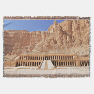 Oude Egypte Hatshepsut Deir Bahri tempel Luxor Deken