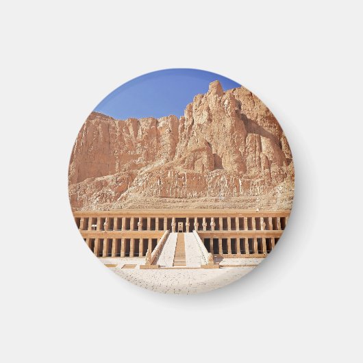 Oude Egypte Hatshepsut Deir Bahri tempel Luxor Magneet (Voorkant)