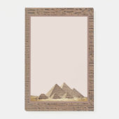 Oude Egypte hiërogliefen op faux zandsteen Post-it® Notes (Voorkant)
