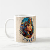 Oude Egypte Kleurrijke Koningin Farao's Mok (Links)