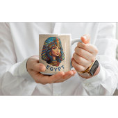 Oude Egypte Kleurrijke Koningin Farao's Mok