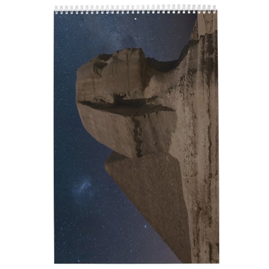 Oude Egypte met piramides, Sfinxtempels Kalender (Hoes)