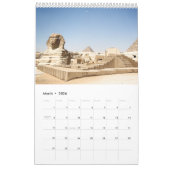Oude Egypte met piramides, Sfinxtempels Kalender (Mar 2026)