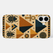 Oude Egypte Mystique geometrische papyrus Case-Mate iPhone Case (Achterkant (horizontaal))