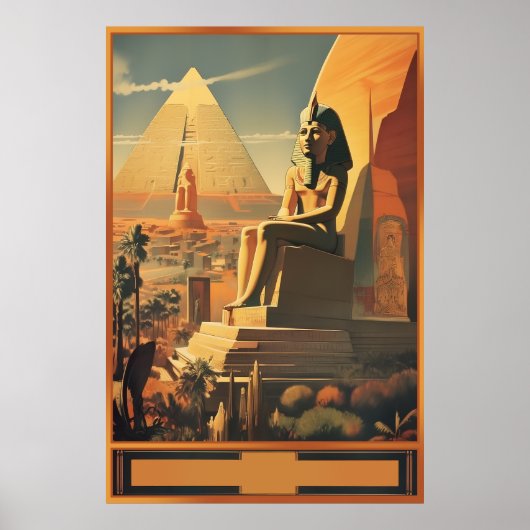 Oude Egypte Ontdek Egypte Poster (Voorkant)