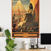 Oude Egypte Ontdek Egypte Poster (Thuiskantoor)