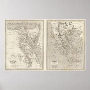 Oude Egypte, oude Griekenland Poster