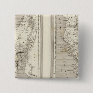 Oude Egypte, oude Griekenland Vierkante Button 5,1 Cm