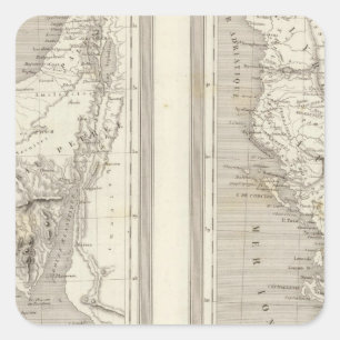 Oude Egypte, oude Griekenland Vierkante Sticker
