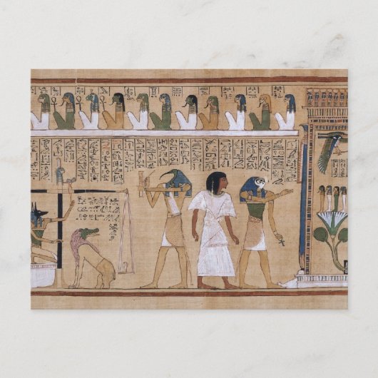 Oude Egyptenaar Briefkaart (Voorkant)