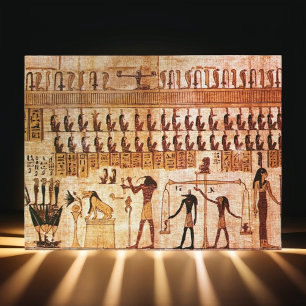 Oude Egyptenaren Dood Gericht Maat Godin Briefkaart