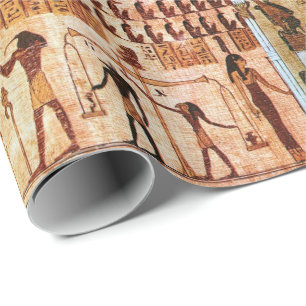 Oude Egyptenaren Dood Gericht Maat Godin Cadeaupapier