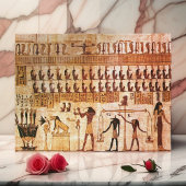 Oude Egyptenaren Doodhof Maat Godin Briefkaart