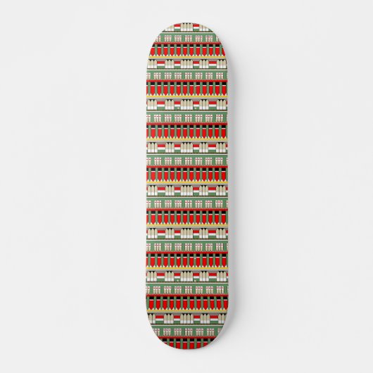 Oude Egyptisch Patroon 01 Skateboard (Voorkant)