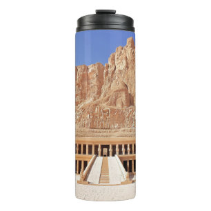 Oude Egyptische farao deir el bahri tempel dynasti Thermosbeker