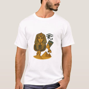 Oude Egyptische Farao Symbolen T-shirt