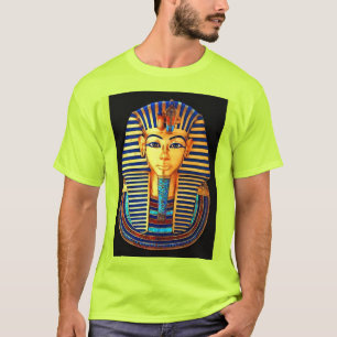 Oude Egyptische Farao Tutankhamun Gold Mask T-shirt