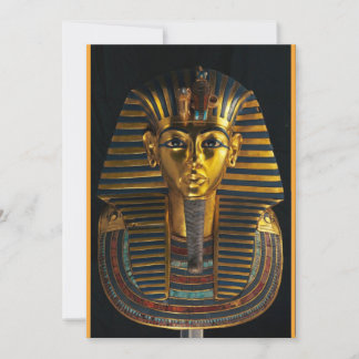Oude Egyptische faraomasker, Koning Tut gouden kun Kaart