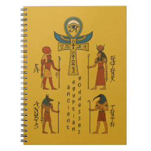 Oude Egyptische Geschiedenis - Goden Notitieboek
