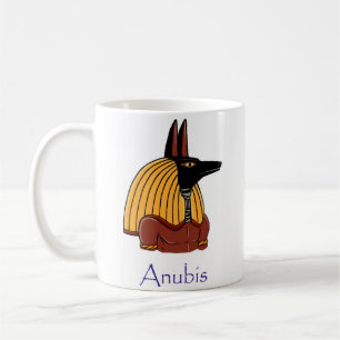 Oude Egyptische God Anubis (genoemd) Koffiemok