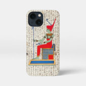 Oude Egyptische God en hiërogliefen iPhone Hoesje (Achterkant)