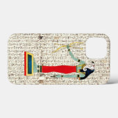 Oude Egyptische God Geb hiërogliefen ontwerp Case-Mate iPhone Case (Achterkant (horizontaal))