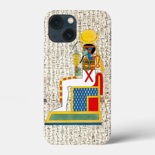 Oude Egyptische God Godin Hiërogliefen Ontwerp Case-Mate iPhone Case (Achterkant)