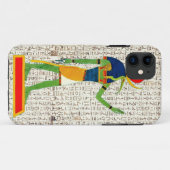 Oude Egyptische God hiërogliefen ontwerp Case-Mate iPhone Case (Achterkant (horizontaal))