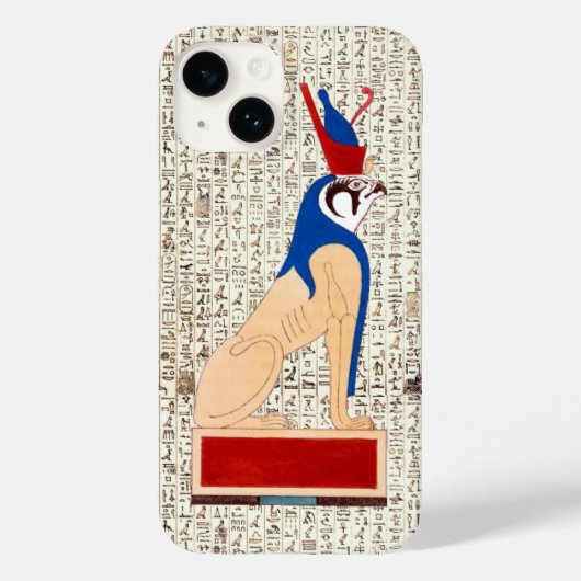 Oude Egyptische God Horus hiërogliefen ontwerp Case-Mate iPhone Case (Achterkant)