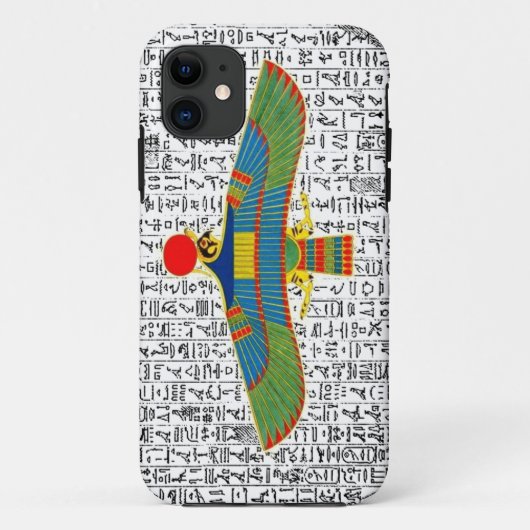 Oude Egyptische God Horus hiërogliefen ontwerp Case-Mate iPhone Case (Achterkant)