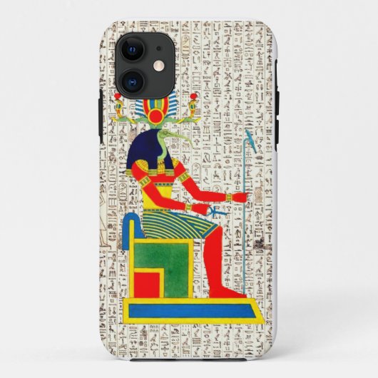 Oude Egyptische God Thoth hiërogliefen ontwerp Case-Mate iPhone Case (Achterkant)