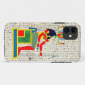 Oude Egyptische God Thoth hiërogliefen ontwerp Case-Mate iPhone Case (Achterkant (horizontaal))