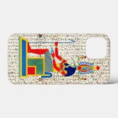 Oude Egyptische God Thoth hiërogliefen ontwerp Case-Mate iPhone Case (Achterkant (horizontaal))