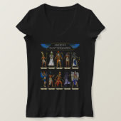 Oude Egyptische goden T-shirt (Design voorkant)