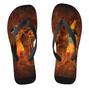 Oude Egyptische goden Teenslippers
