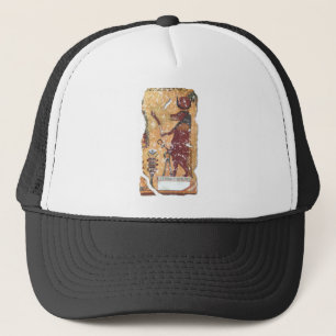 Oude Egyptische godin Hathor Trucker Pet
